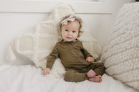 Solid Bamboo Zippy Pajamas - more colors - BIG FRENCHIES