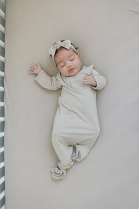 Oatmeal Bamboo Head Wrap - BIG FRENCHIES