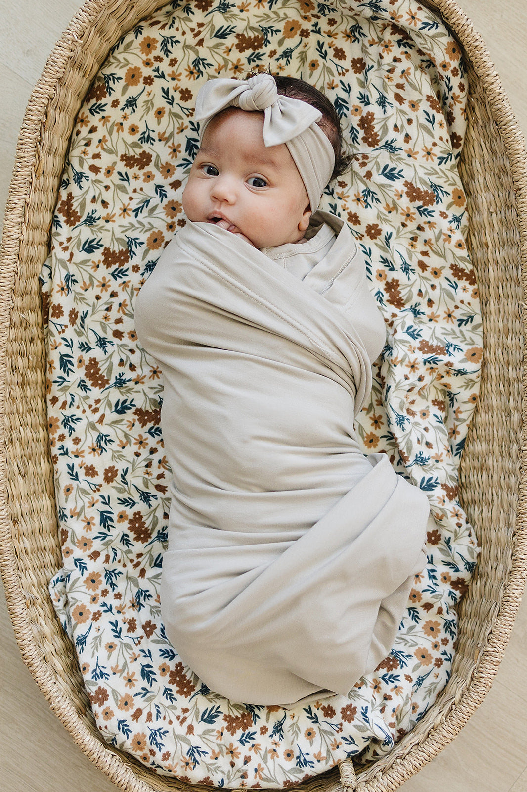 Oatmeal Bamboo Head Wrap - BIG FRENCHIES