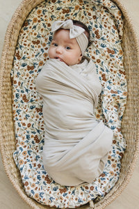 Oatmeal Bamboo Head Wrap - BIG FRENCHIES