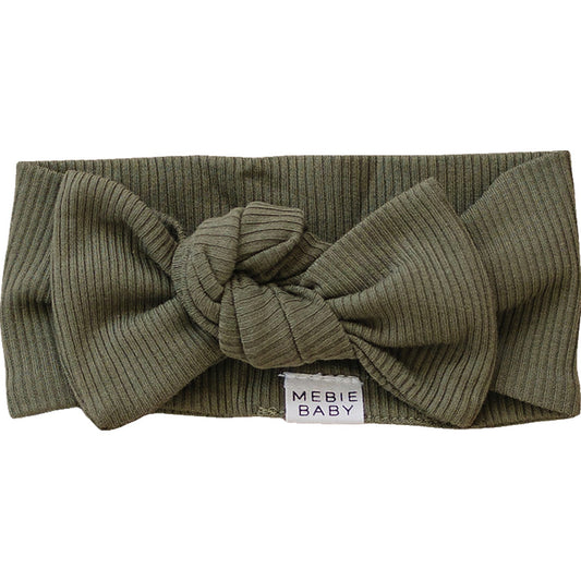 Winter Green Organic Cotton Ribbed Head Wrap - BIG FRENCHIES