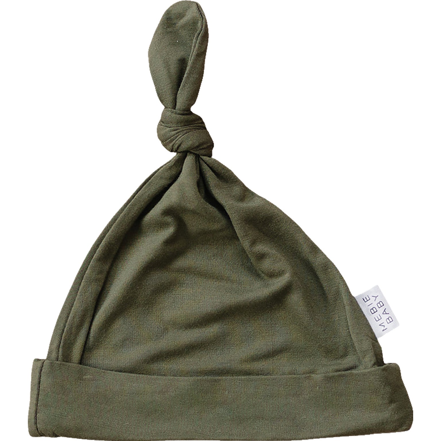 Olive Bamboo Newborn Knot Hat - BIG FRENCHIES