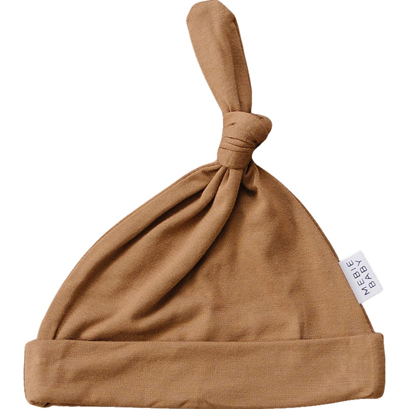 Mustard Bamboo Newborn Knot Hat - BIG FRENCHIES