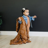 Mustard Mudcloth Muslin Quilt - BIG FRENCHIES