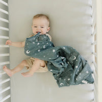 Oatmeal Bamboo Stretch Crib Sheet - BIG FRENCHIES