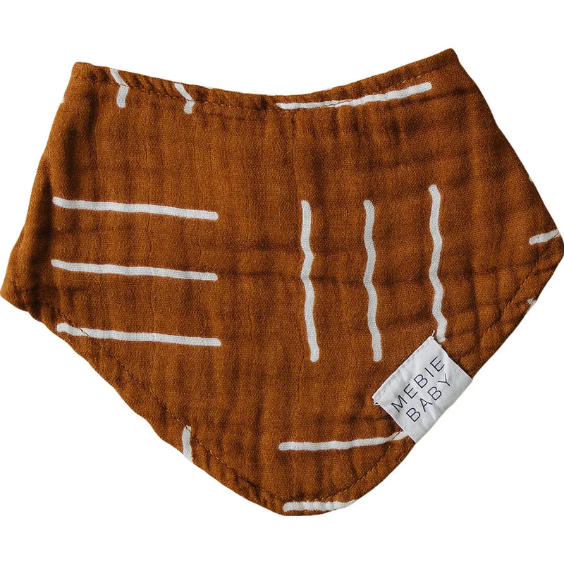 Mustard Mudcloth Muslin Bib - BIG FRENCHIES
