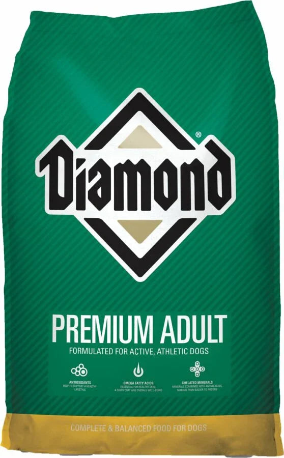 Diamond Premium All Life Stages Dry Dog Food 26/18 Active Sporting Dogs 55lbs.