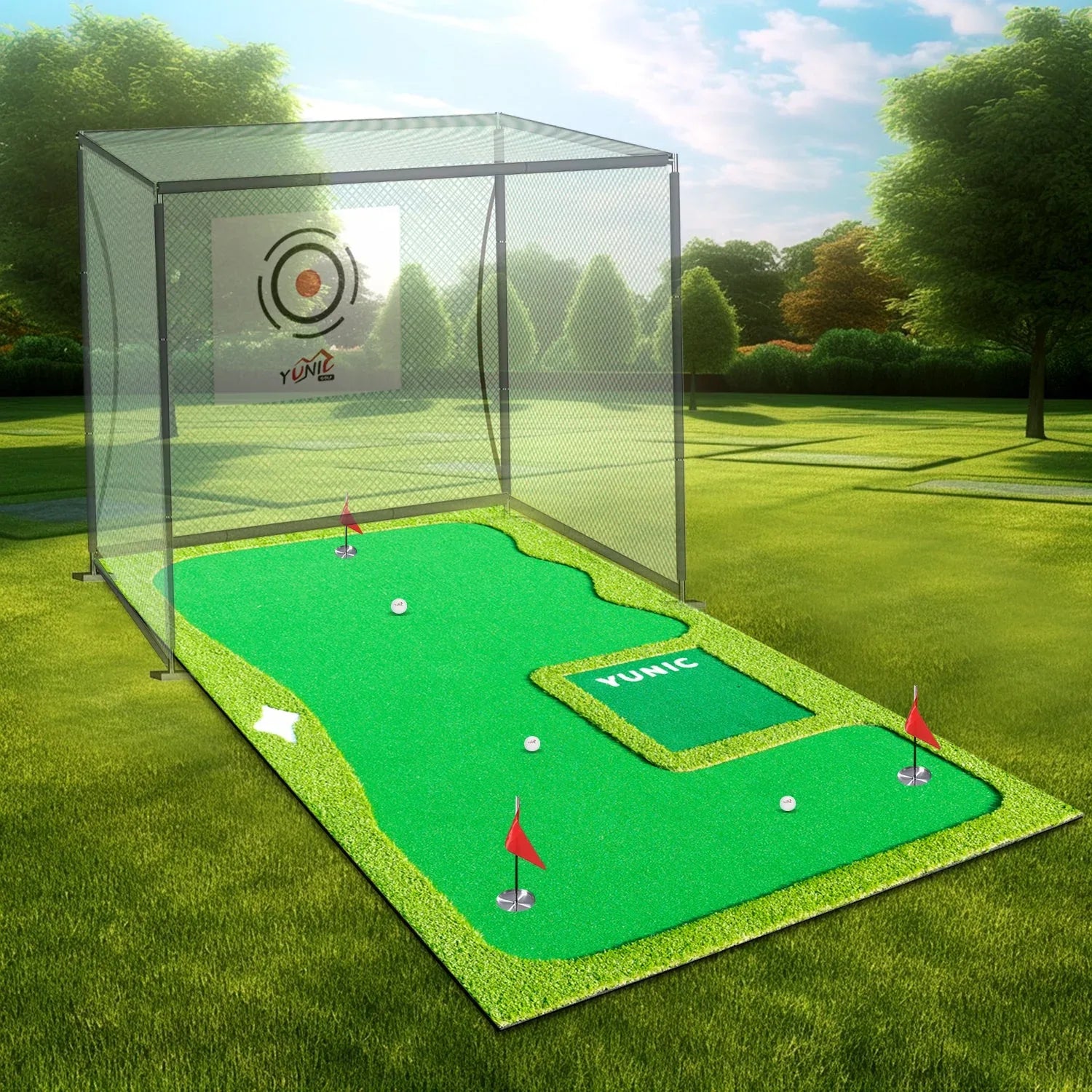 Golf Putting Green (16ft, Style B) - BIG FRENCHIES