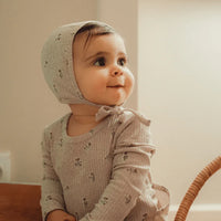 The Printed Bib - Dahlia Pink - BIG FRENCHIES