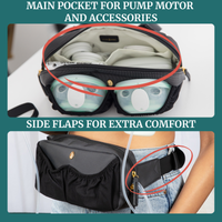 Belt Bag for Small Breast Pumps - Mini Pump-A-Porter