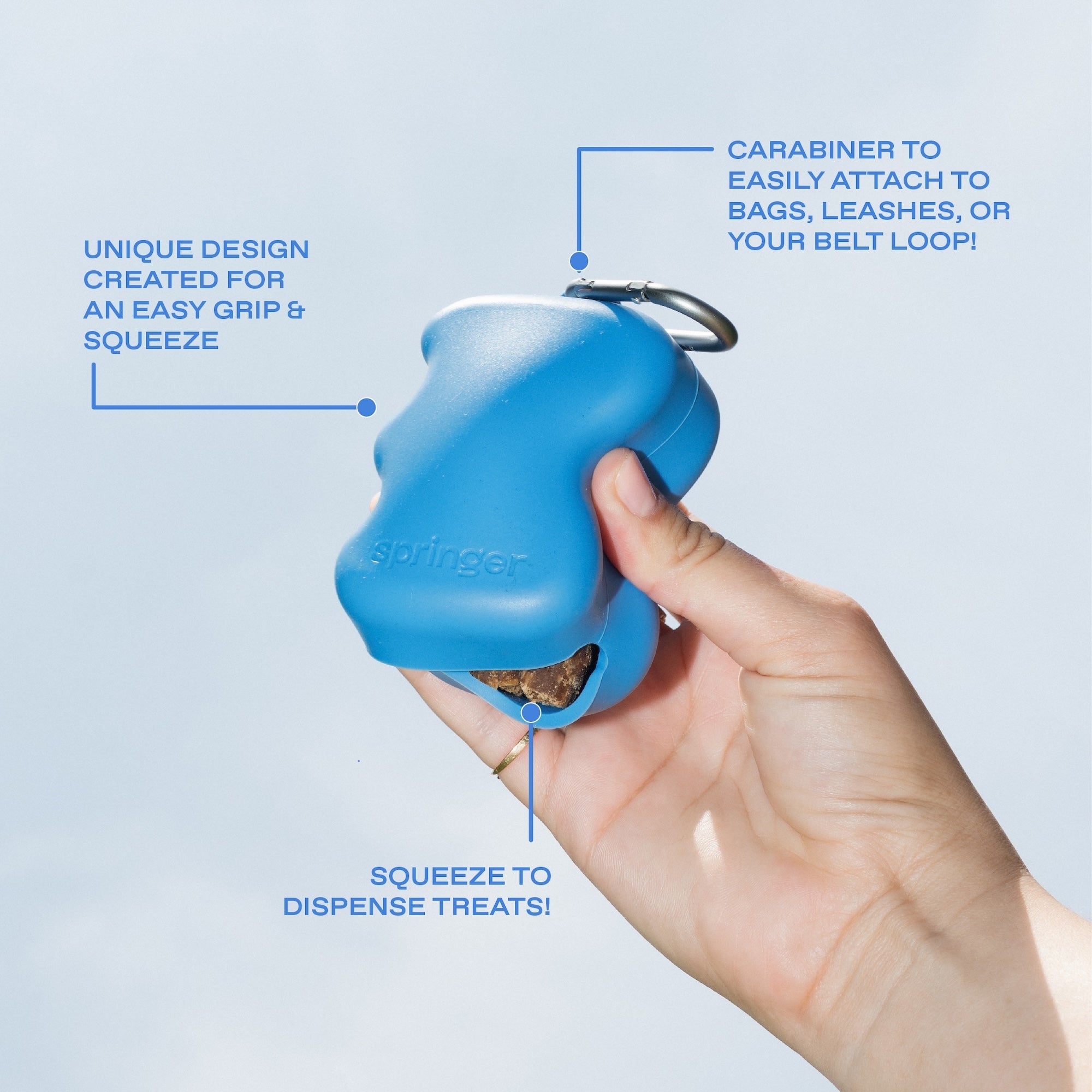 Silicone Dog Treat Dispenser - BIG FRENCHIES