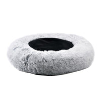 Mr. Peanut's 28" OrthoPlush® Pet Bed - Snowflake White Two Tone - BIG FRENCHIES