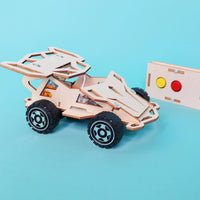 Infrared Remote Controlled Car DIY Kit, Educational STEM Toy - BIG FRENCHIES