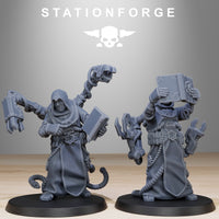 3D Printed Scavenger Monks by StationForge Miniatures