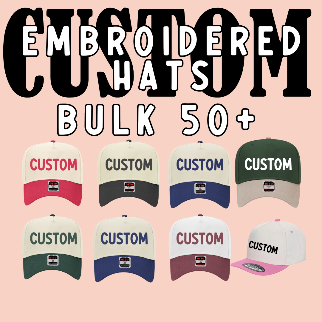Custom Embroidered Bulk Trucker Hat (50+)