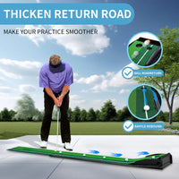 Golf Putting Mat Portable (8FT/10FT) - BIG FRENCHIES