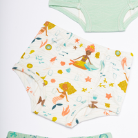 Mermaids-Organic Cotton Potty Training Underpants (6 Pack) - BIG FRENCHIES