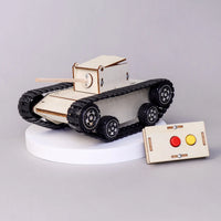 Remote-Controlled Tank DIY Kit, Educational STEM Toy - BIG FRENCHIES