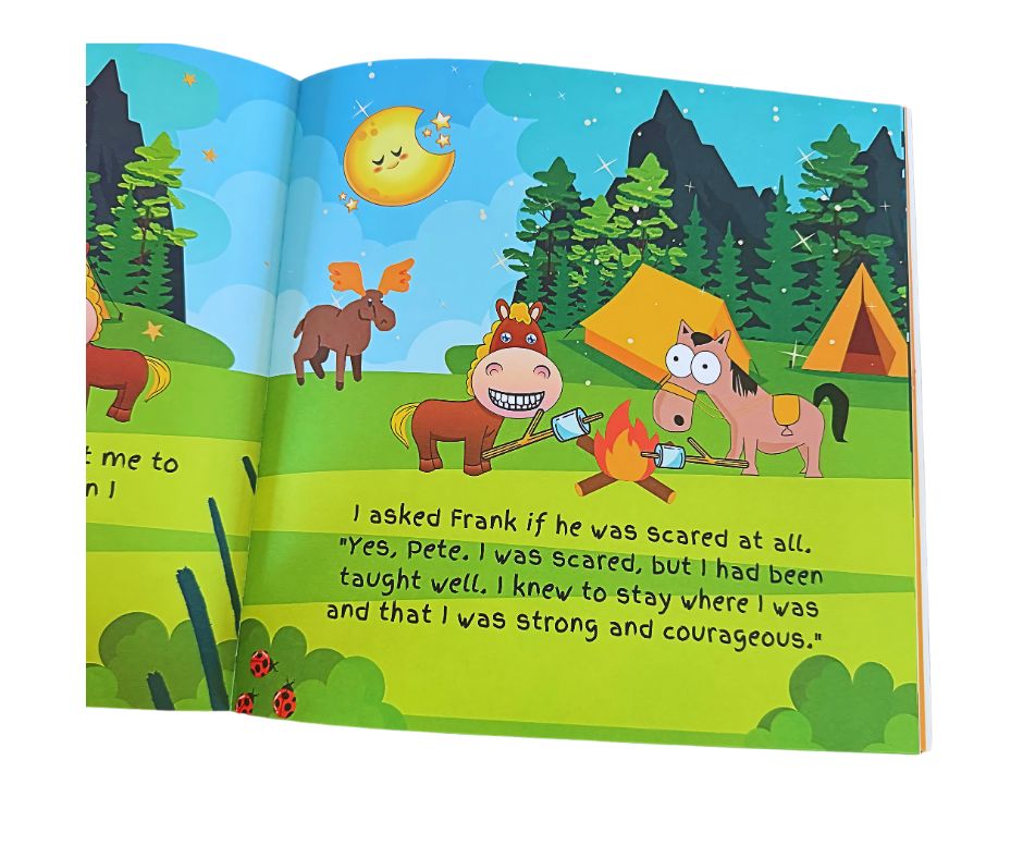 Lessons from Pete the Pony, Pete goes Camping - BIG FRENCHIES