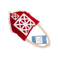 Country Living Faux Leather Red Barn Dog Chew Toy – Safe, Long-Lasting, and Non-Toxic - BIG FRENCHIES