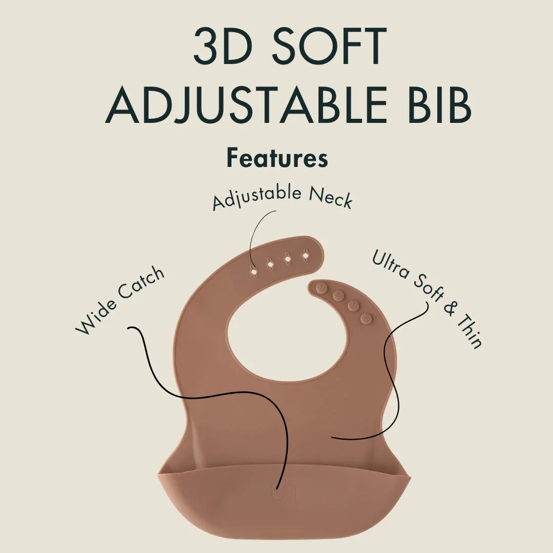 Stainless Steel Toddler Feeding Set 12+ Months- Mocha Mousse - BIG FRENCHIES