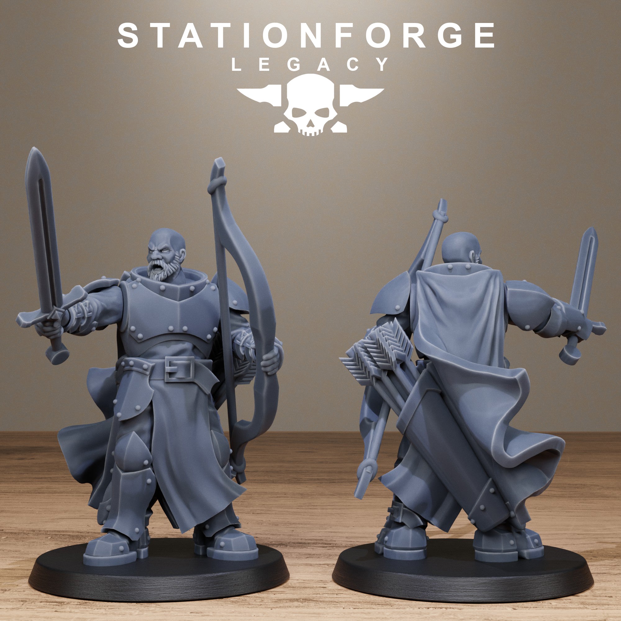 3D Printed Solaris Archers by Stationforge Miniatures