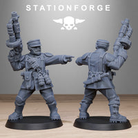 3D Printed FreeGuard Infantry by StationForge Miniatures
