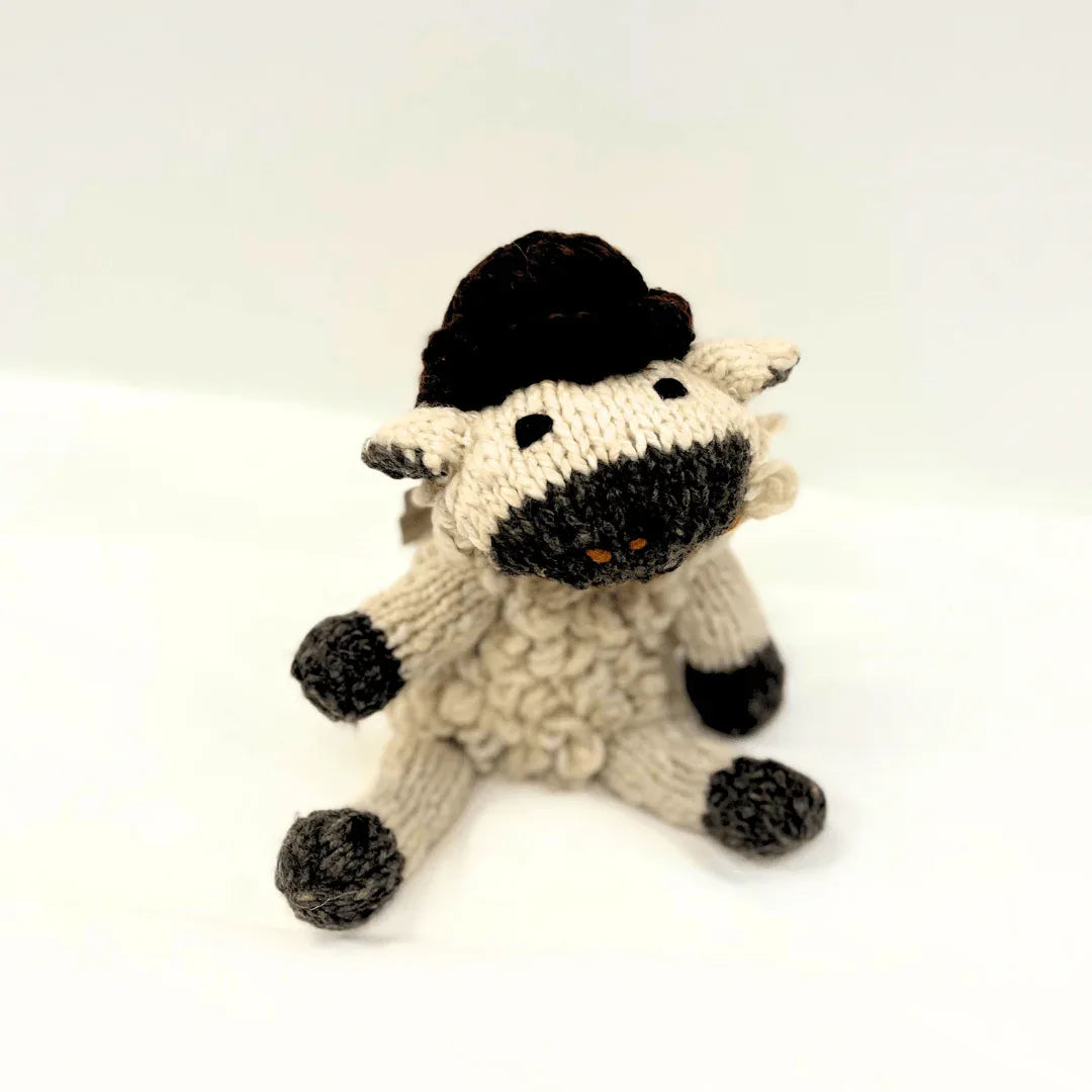 Wool Knit Buddy | Sawyer the Sheep - BIG FRENCHIES