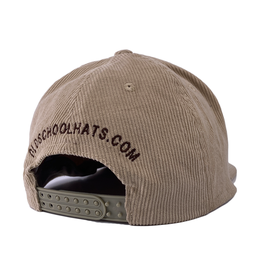 I HAD SEX LISTENING TO WONDERWALL WITH YOUR MOM Stone SnapBack with Brown Rope Custom Embroidered Cap Hat