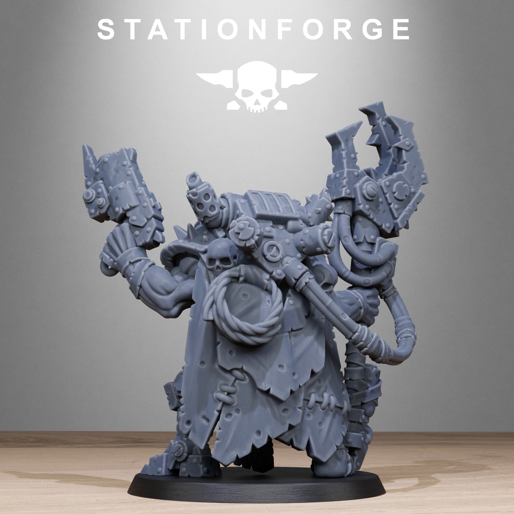 3D Printed Orkaz Madman by StationForge Miniatures