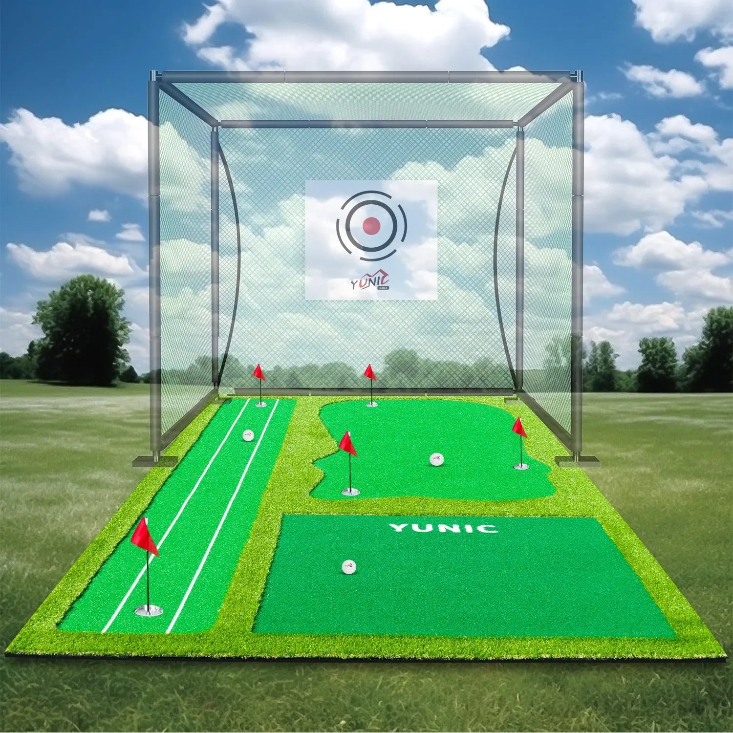 Golf Putting Green (16ft, Style A) - BIG FRENCHIES