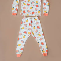 Caribbean Fruit Delight Organic cotton Pajamas - BIG FRENCHIES