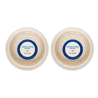 Country Living Set of 2 Natural Fiber Dog Bowls – White Swan - BIG FRENCHIES