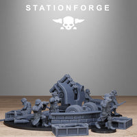 3D Printed GrimGuard Light Artillery by Stationforge Miniatures
