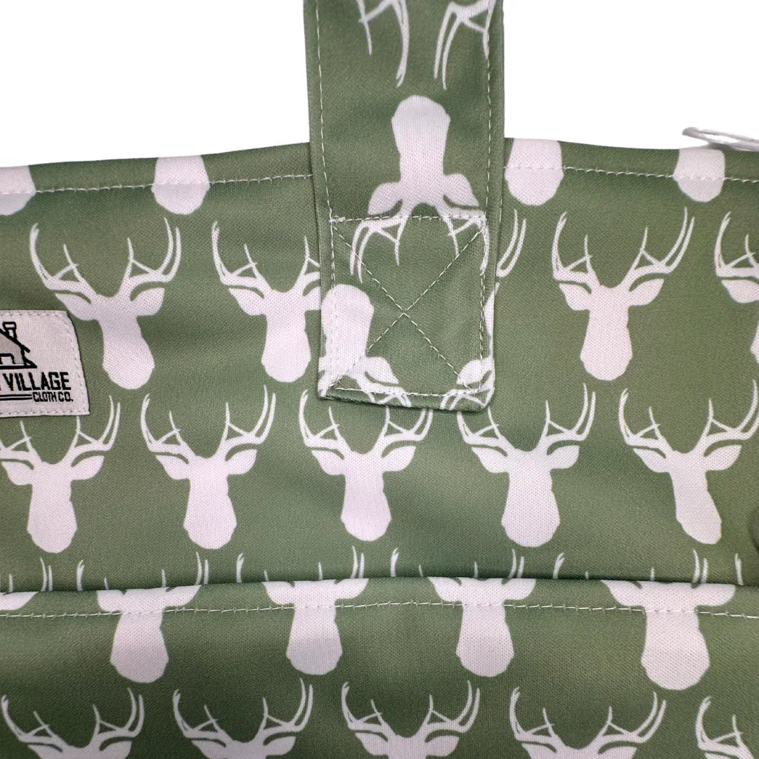 Large Hanging Wetbag | Antlers - BIG FRENCHIES