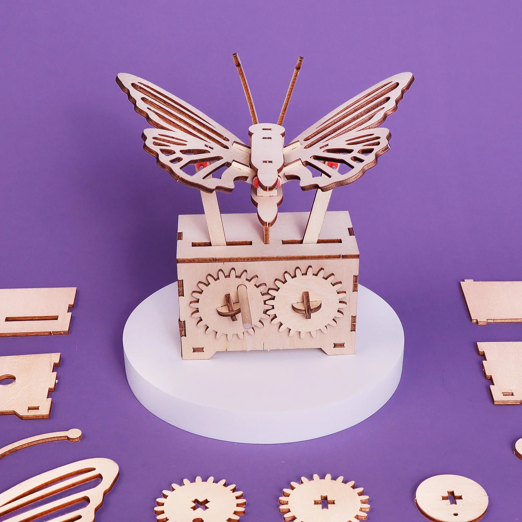 Fluttering Butterfly DIY Kit, Educational STEM Toy - BIG FRENCHIES