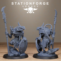 3D Printed Rotfang Melee Infantry by Stationforge Legacy Miniatures