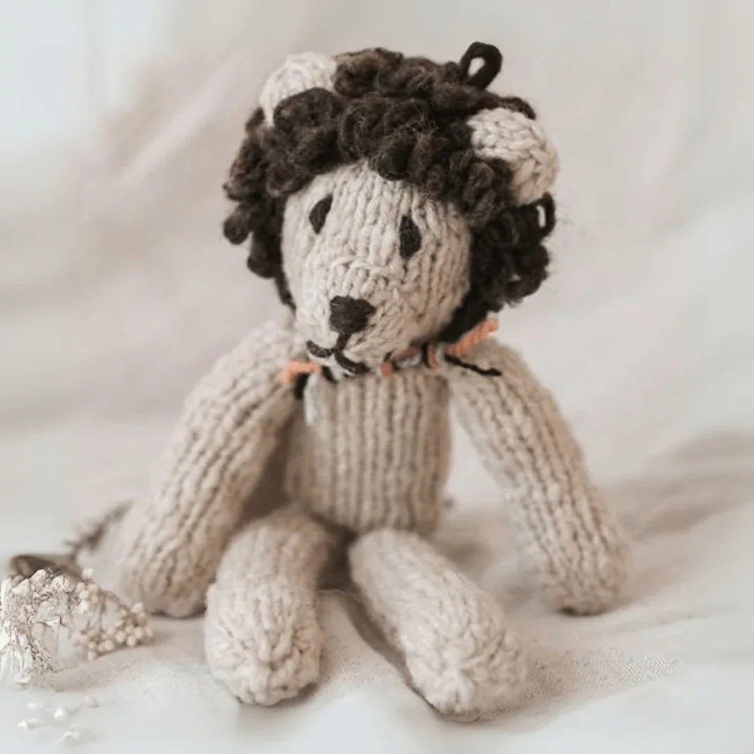 Wool Knit Buddy | Lionel the Lion - BIG FRENCHIES