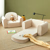 Tiny Land® GentleSnug Kid Chair - Beige White