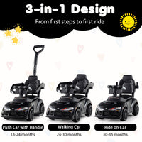 3-in-1 Toyota Licensed Foot-to-Floor Stroller Sliding Walking Toy