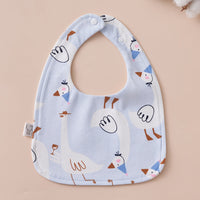Babys Pure Cotton U-shaped Bib Waterproof Baby Bib