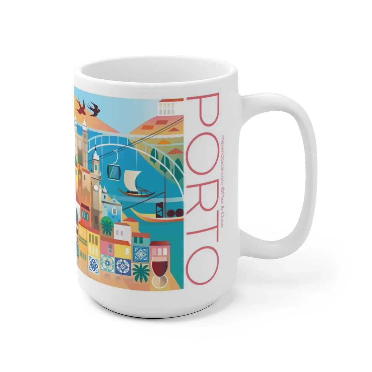 PORTO 11 OZ OR 15 OZ CERAMIC MUG - BIG FRENCHIES