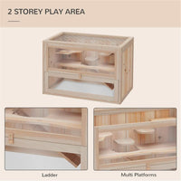 Wooden Hamster Cage