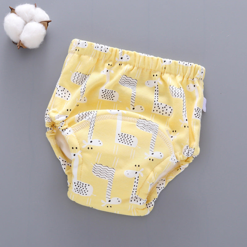 Baby Training Pants Washable 6-layer Gauze Diaper Cover Learning