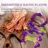 Tough Dog Toys For Aggressive Chewers 3 Pack, Indestructible Dog Toys For Large Dogs, Dog Chew Toys, Aggressive Chew Toy