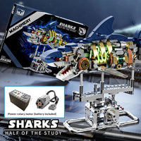US And Electric Mechanical Lion And Whale Building Blocks That Also Double As Toys