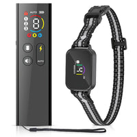 2-in-1 Dog Shock and Bark Collar Dog Training Collar with Remote 1/2/3 Collars(Options) Rechargeable IP68 Waterproof wit