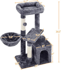 34In Cat Condo with Extra Scratch Boards - BIG FRENCHIES