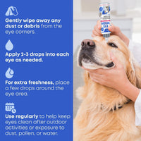 Cat & Dog Eye Wash Drops Tear Stain Remover & Cleaner