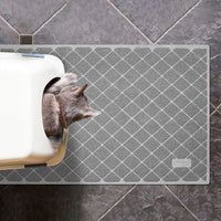 Premium Cat Litter Mat, Litter Box Mat with Non-Slip and Waterproof Backin - BIG FRENCHIES
